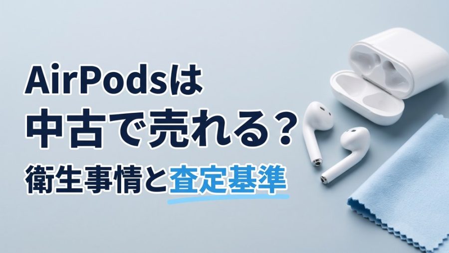 AirPodsは中古で売れる？イヤホン買取の衛生事情と査定基準